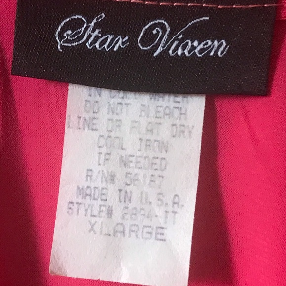 Women's Long-Sleeve Full Wrap Dress in Coral - Picture 7 of 8